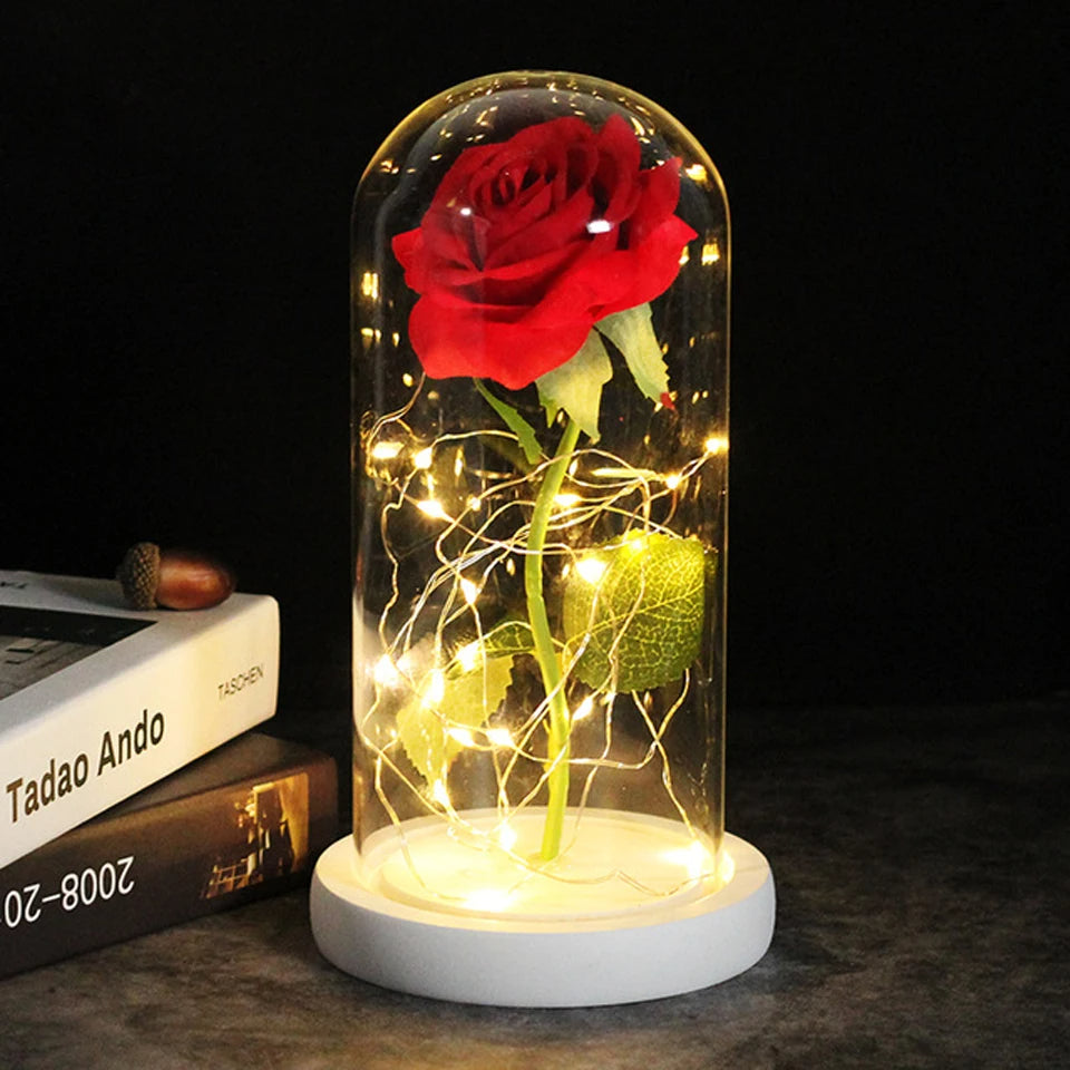 Rose Artificial Flowers - Beauty and the Beast