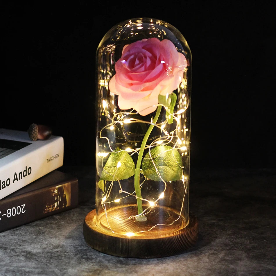 Rose Artificial Flowers - Beauty and the Beast