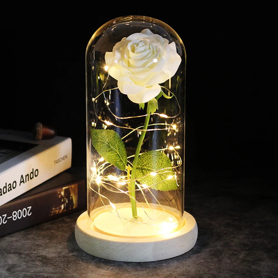 Rose Artificial Flowers - Beauty and the Beast