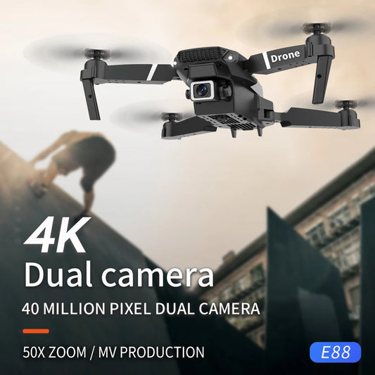 NEW Professional Drone E88 4k wide-angle HD camera