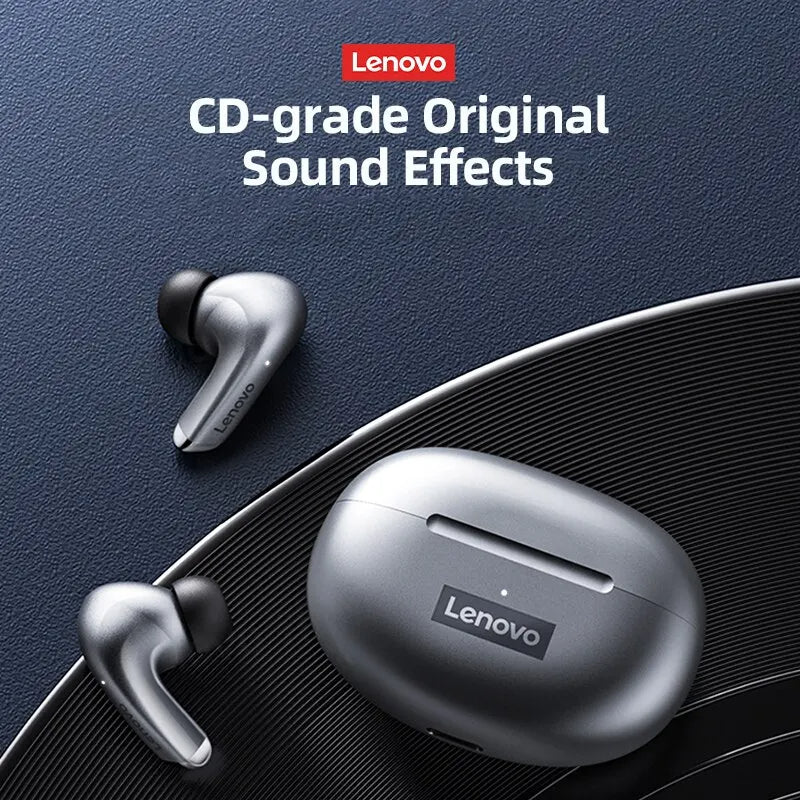 Original Lenovo LP5 Wireless Bluetooth Earbuds HiFi Music Sports Waterproof With Mic