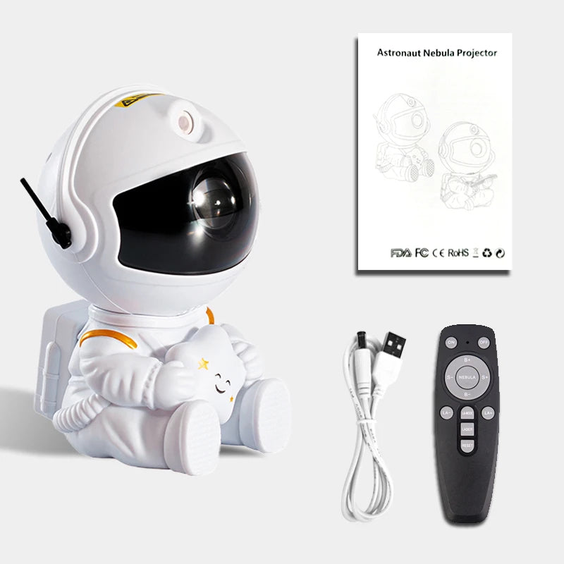 Galaxy Star Astronaut Projector LED Night Light