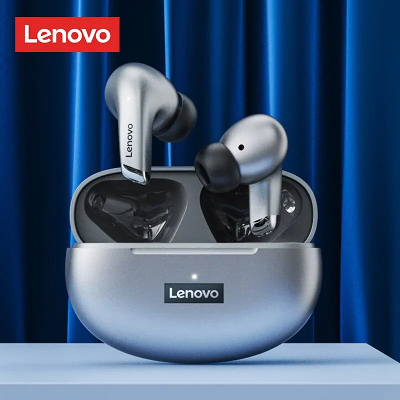 Original Lenovo LP5 Wireless Bluetooth Earbuds HiFi Music Sports Waterproof With Mic