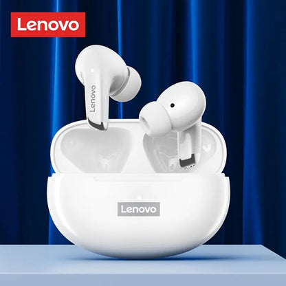 Original Lenovo LP5 Wireless Bluetooth Earbuds HiFi Music Sports Waterproof With Mic