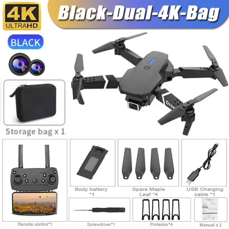 NEW Professional Drone E88 4k wide-angle HD camera