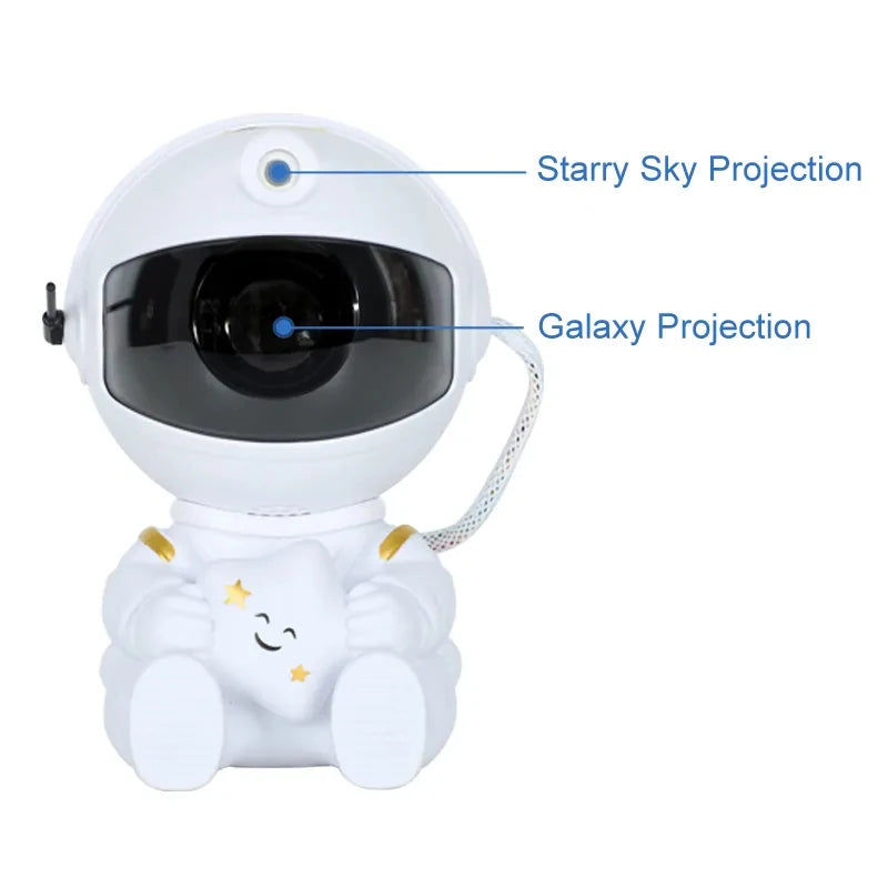 Galaxy Star Astronaut Projector LED Night Light