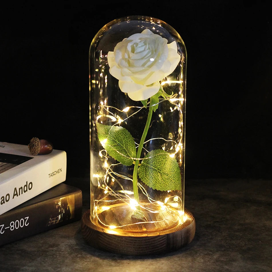 Rose Artificial Flowers - Beauty and the Beast